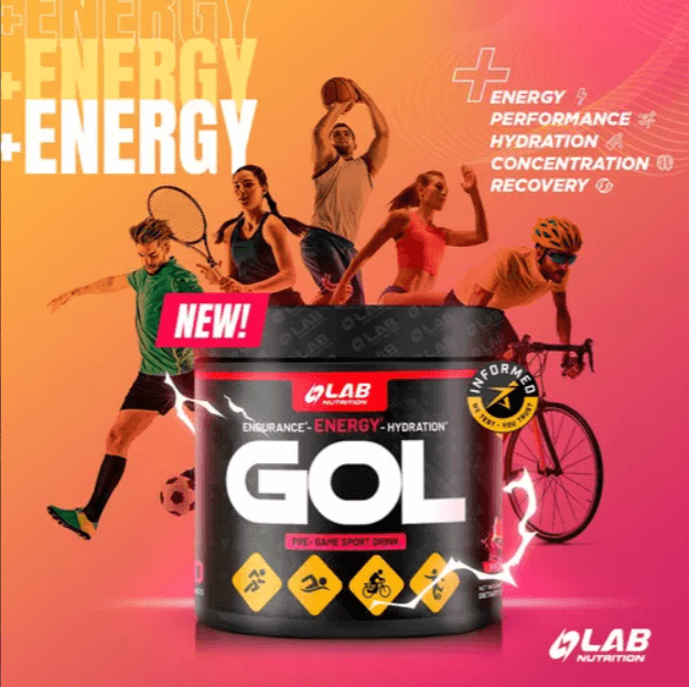 GOL - PRE GAME  PINEAPPLE SPORTS ENERGY DRINK