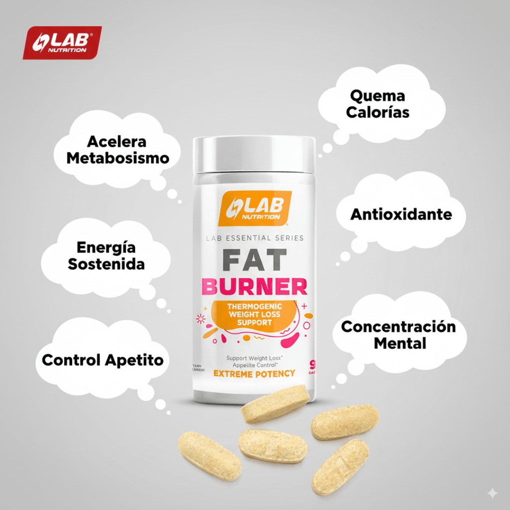 FAT BURNER TERMOGÉNICO 90 CAPSULES