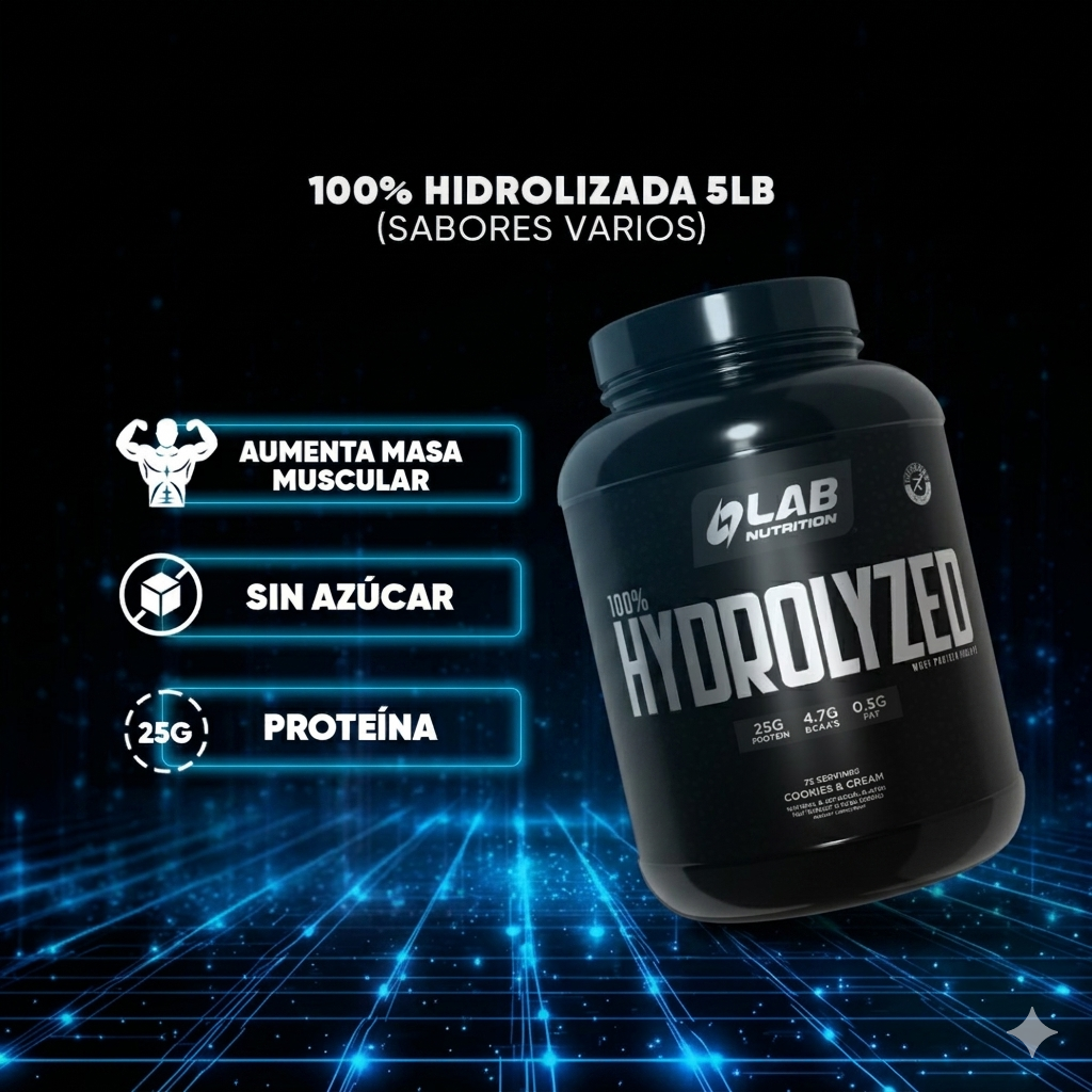 Proteína 100% HYDROLYZED - ISOLATE
