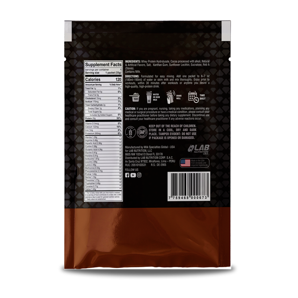 On the Go  100% Hydrolyzed 1serv