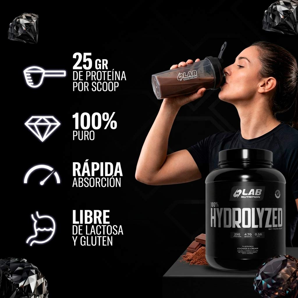 Proteína 100% HYDROLYZED - ISOLATE