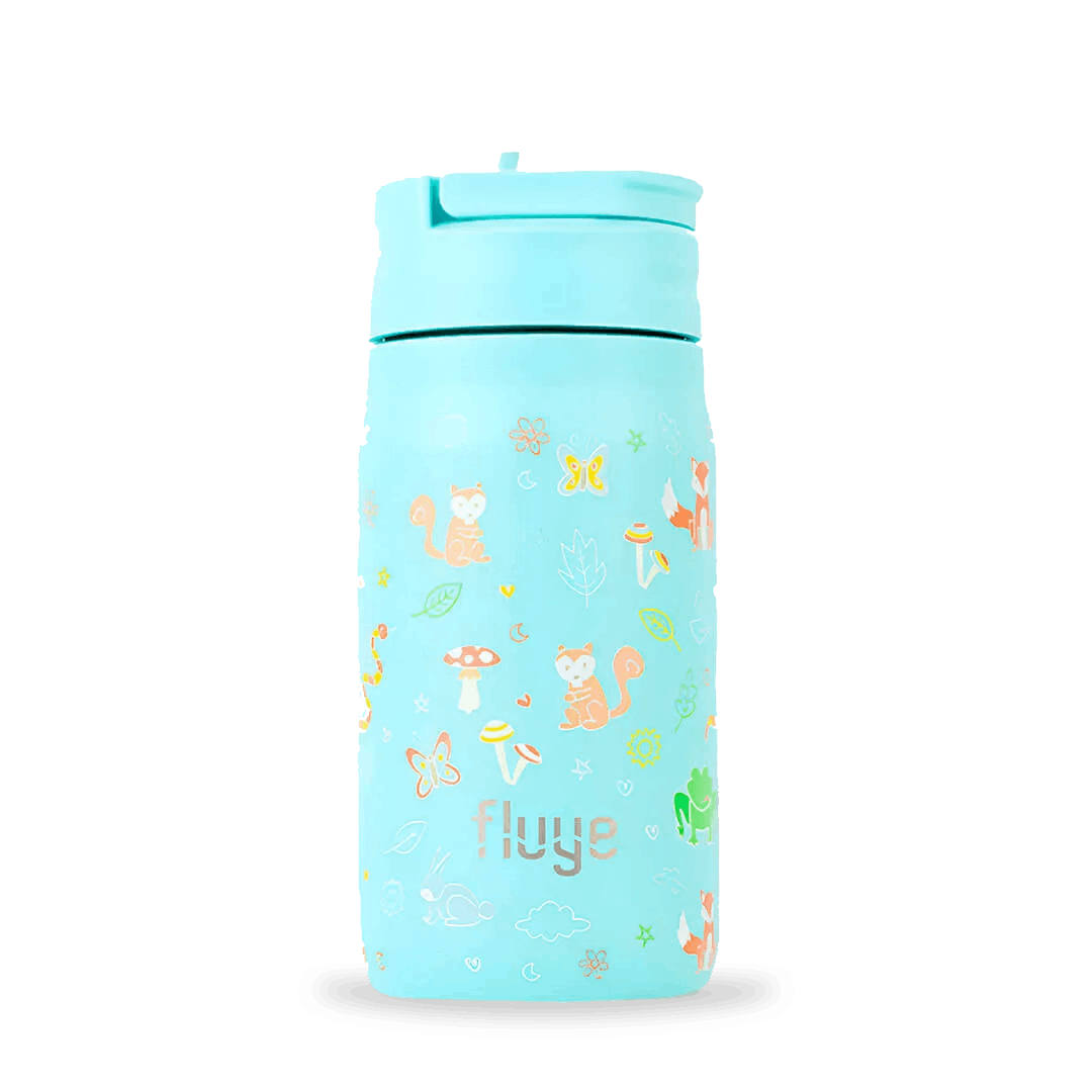FLUYE BOTTLE KIDS BTS GREEN 350ML