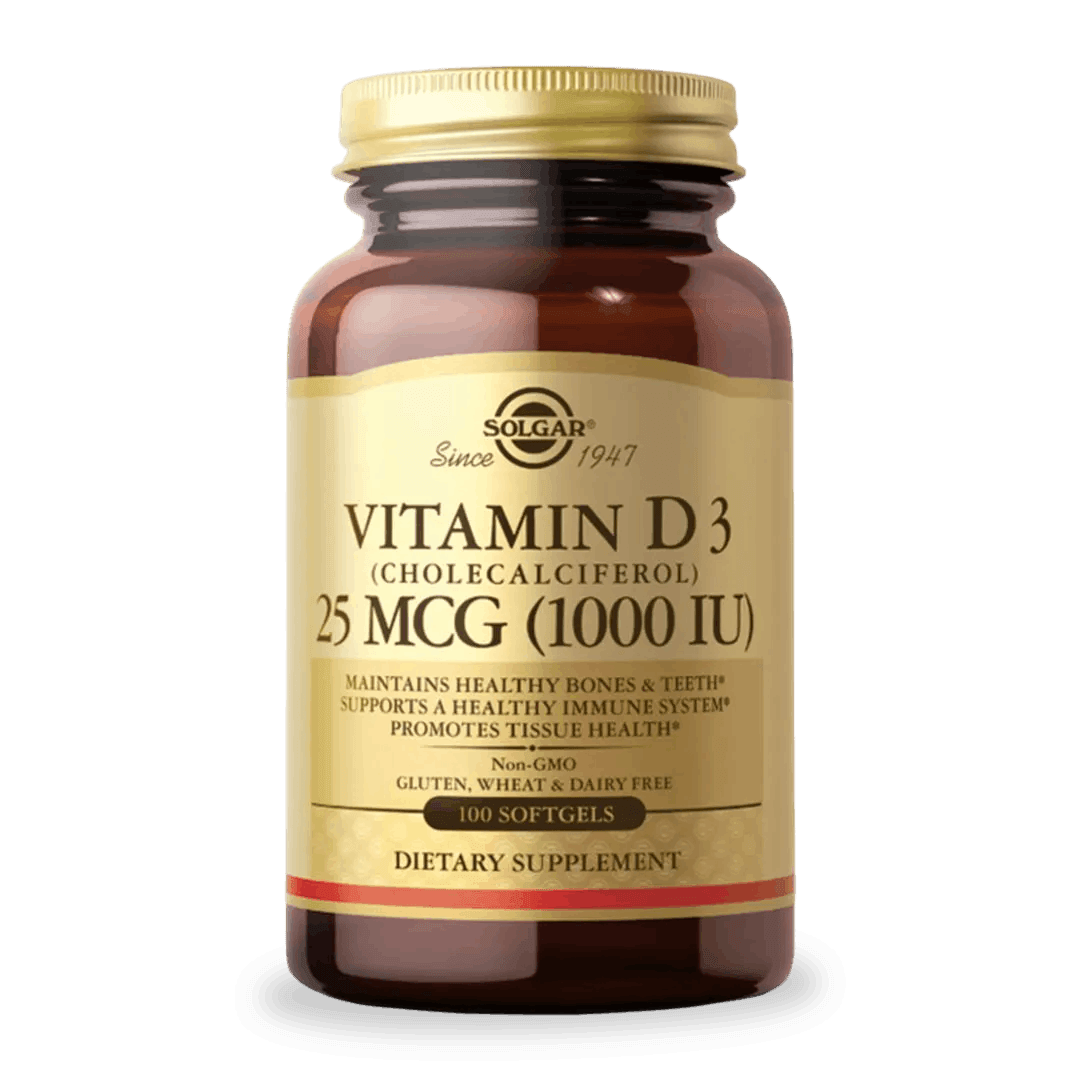 VITAMINA D3 25MCG (1000IU) 100 SOFTGELS