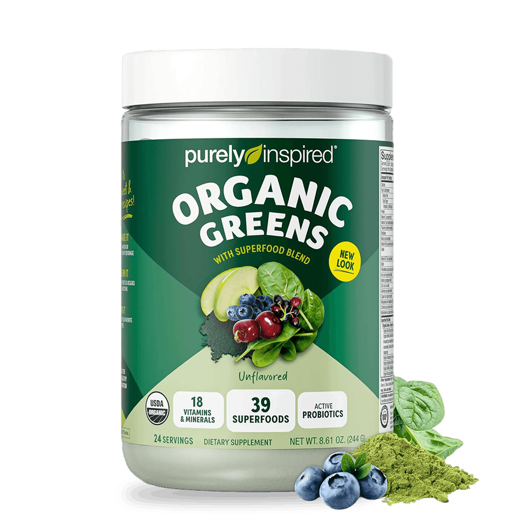 ORGANIC GREENS UNFLAVORED 243GR