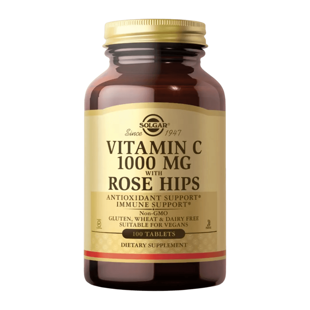VITAMIN C 1000 MG WITH ROSE HIPS 100 TAB.