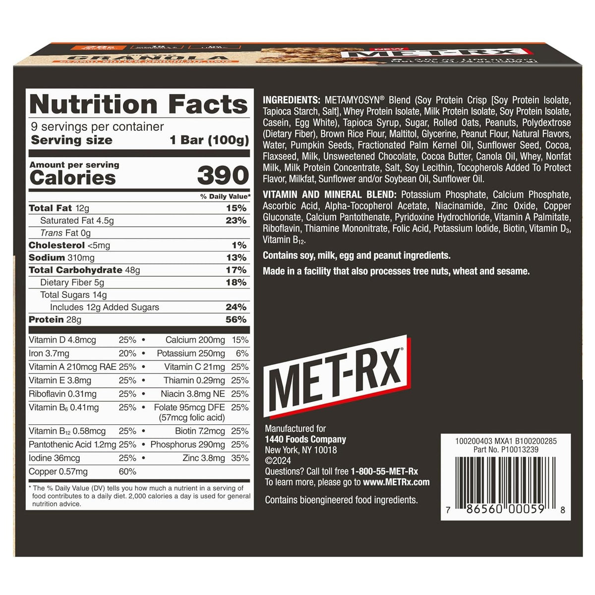 MET-RX Big 100 Colossal 100g