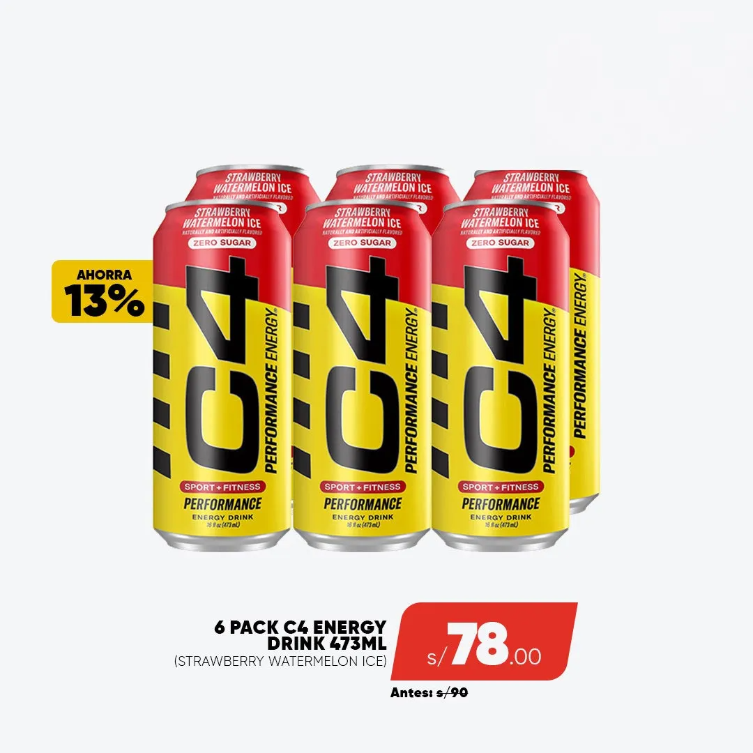 PACK C4 ENERGY 6UND