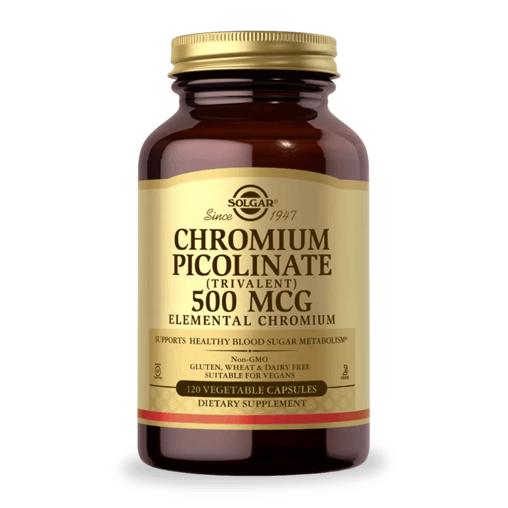 CHROMIUM PICOLINATE 500 MCG 120 CAP.