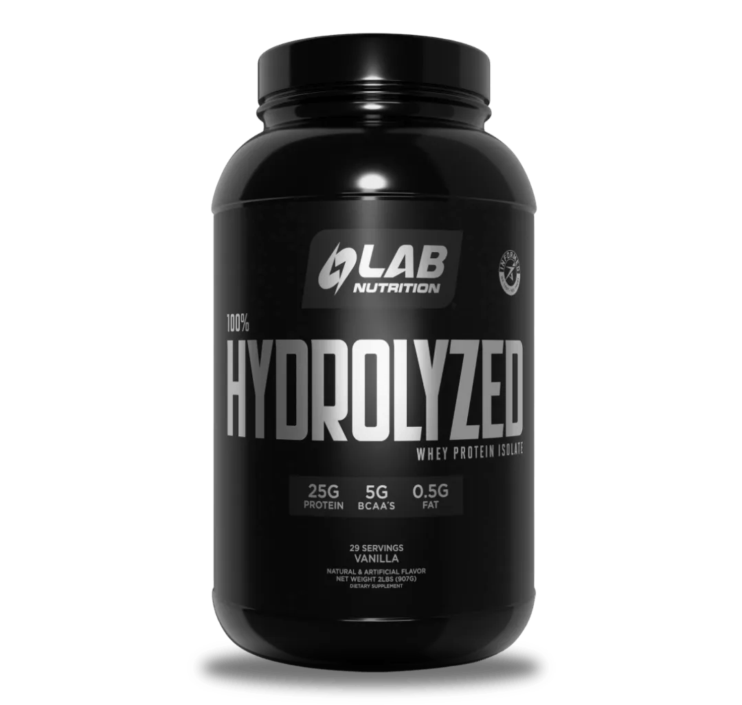 100% HYDROLYZED  VANILLA 2LB