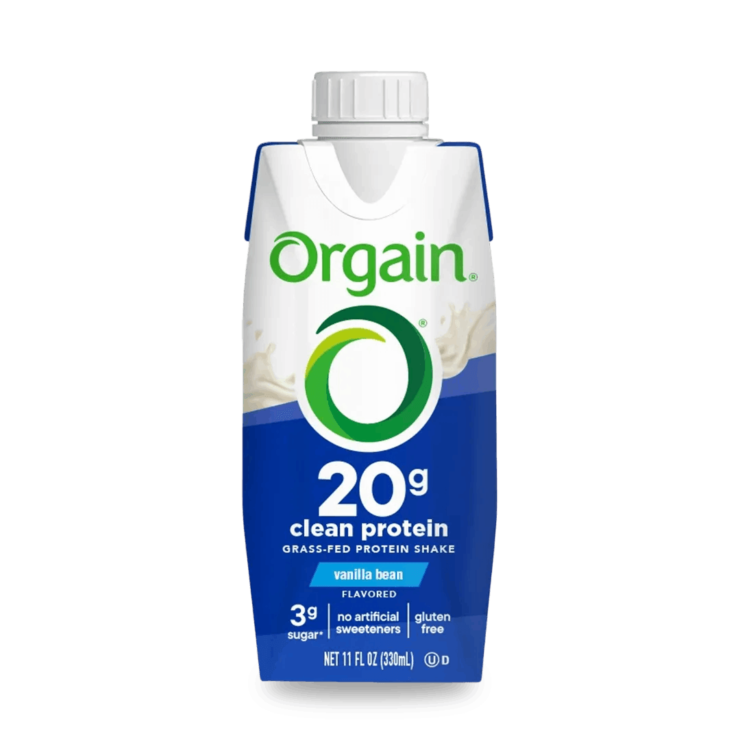 ORGAIN CLEAN PROTEIN SHAKE VANILLA BEAN 20G