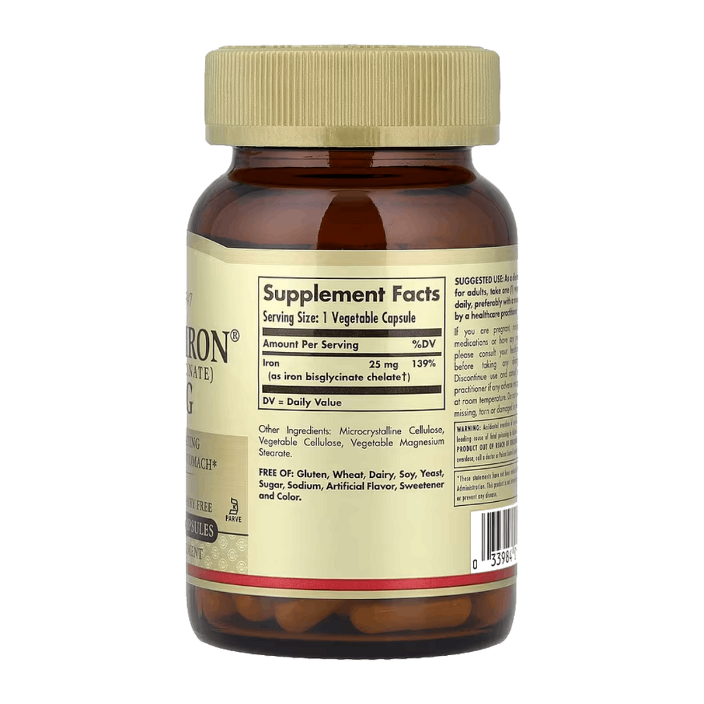 Hierro Gentle 25 MG (Hierro bisglicinato) - 90 CAP