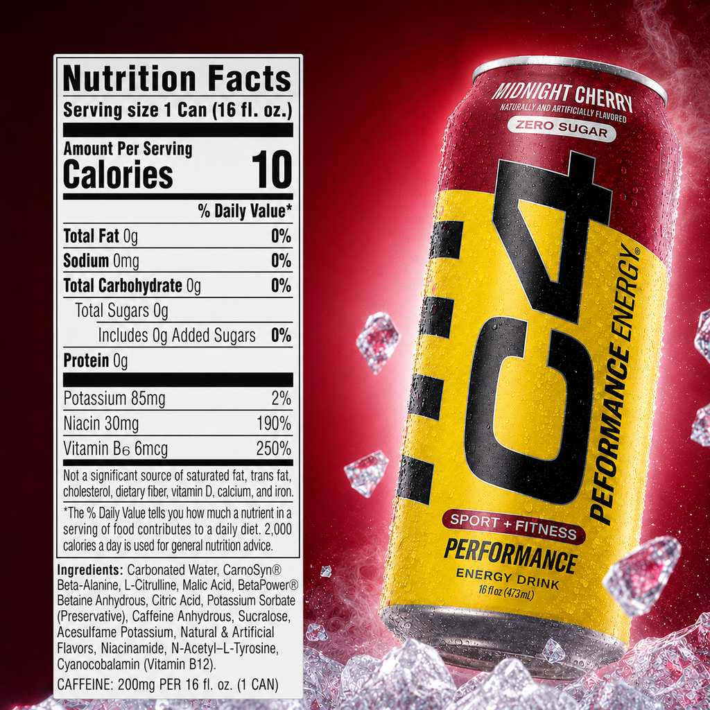 C4 Performance Energy 473 ml