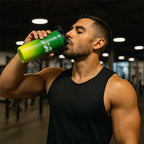 SHAKER CUP STAINLESS STEEL GREEN YELLOW