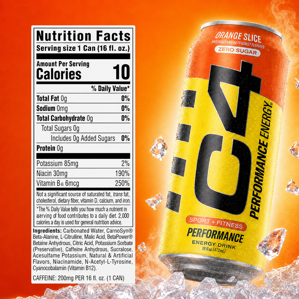C4 Performance Energy 473 ml