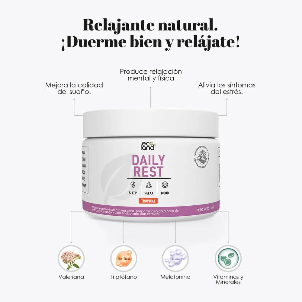 DAILY REST NARANJA POMO 150 GR