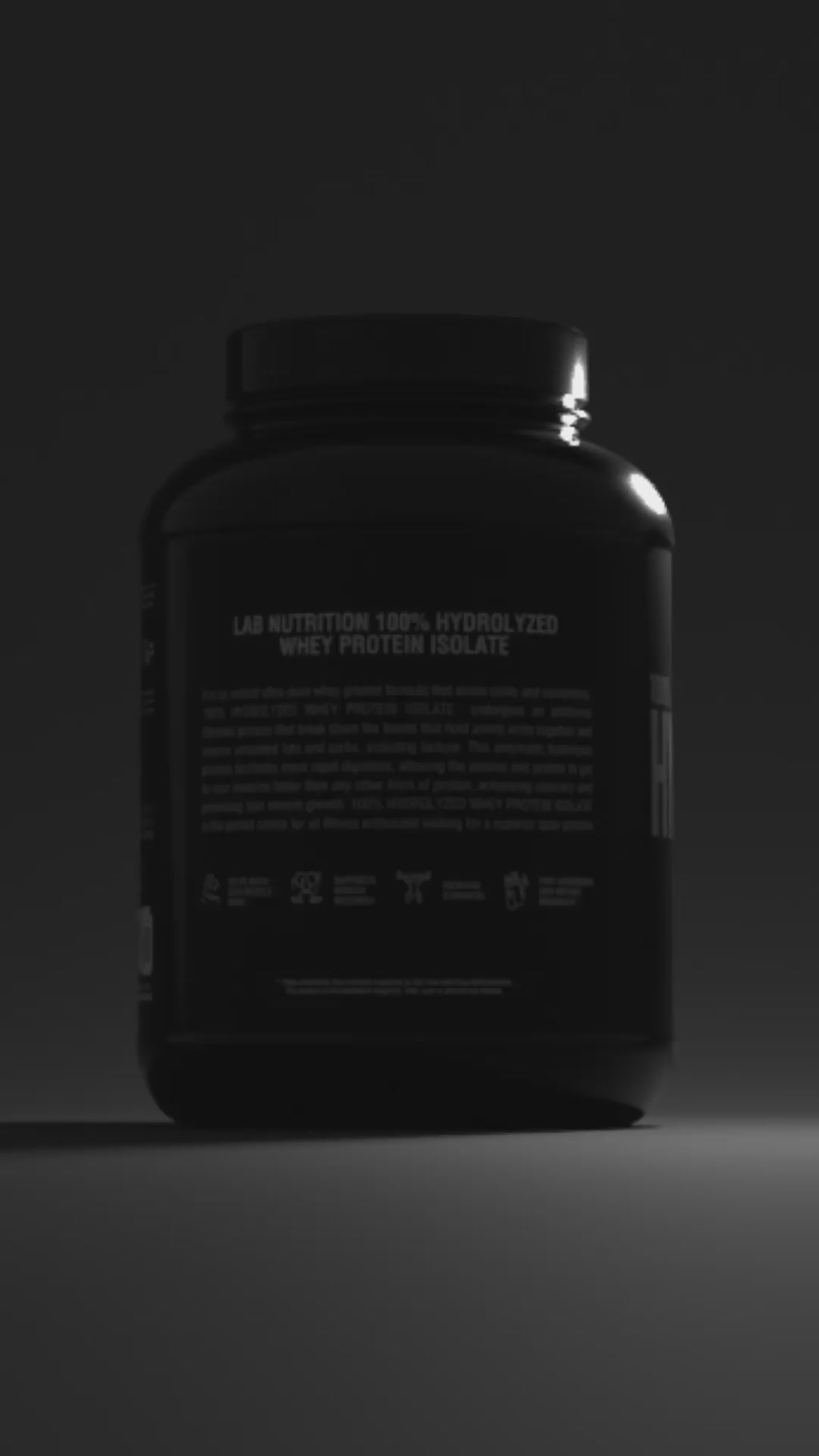 Proteína 100% HYDROLYZED - ISOLATE