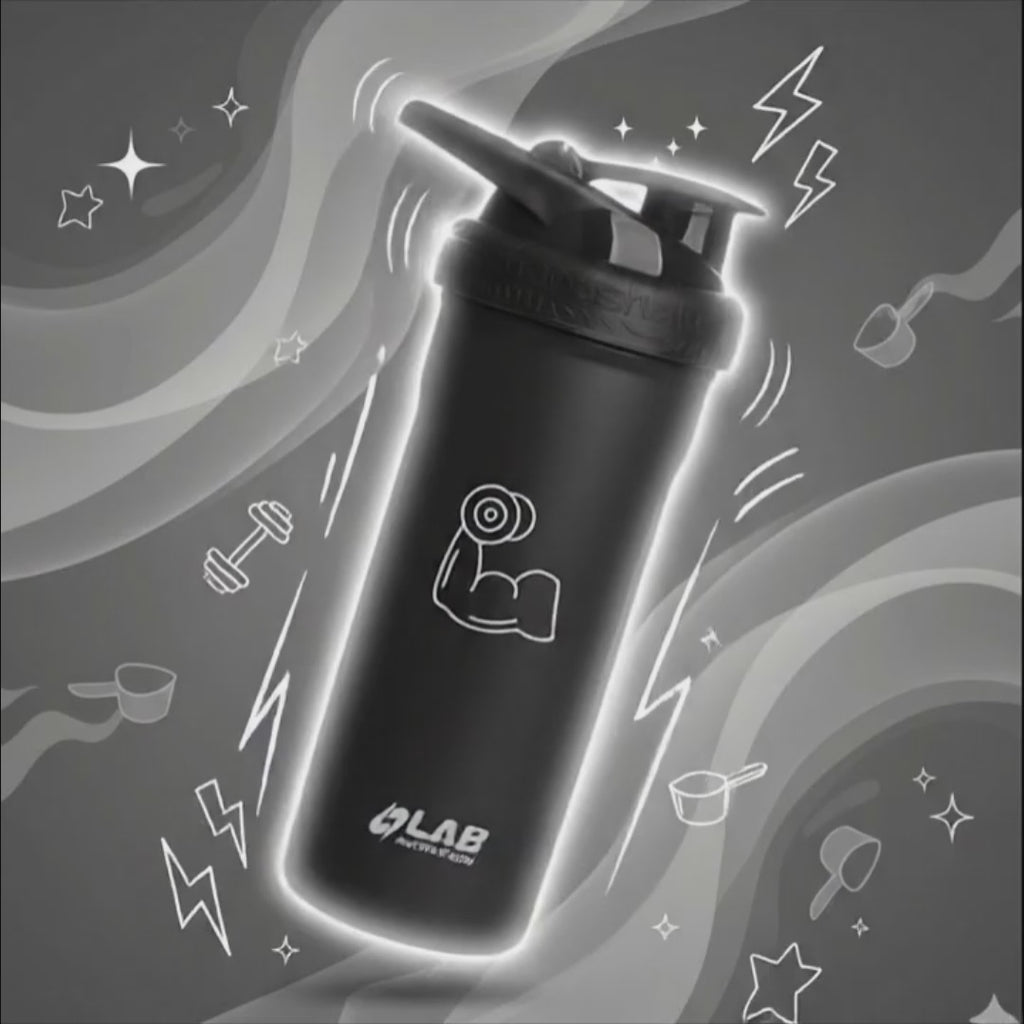 REFORCE STAINLESS STEEL LAB BLACK 900ML