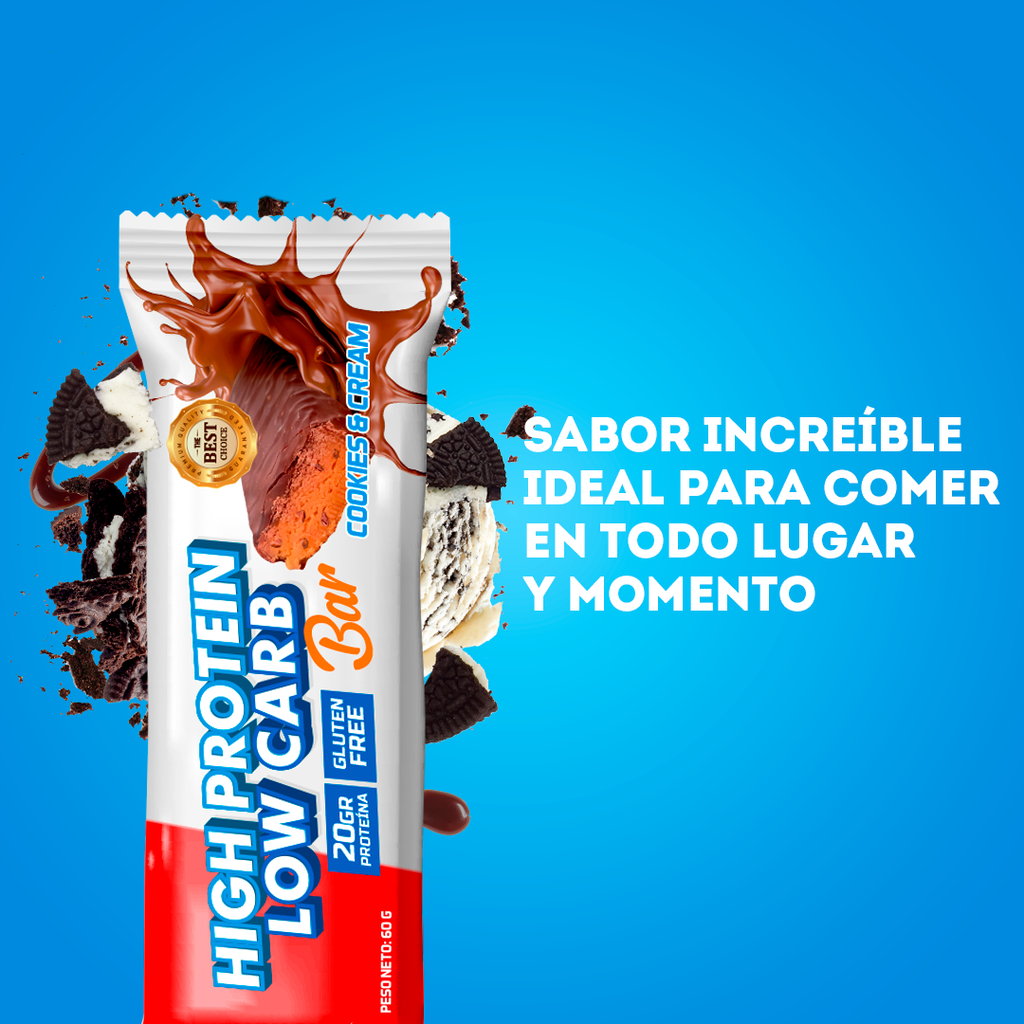 Barra High Protein Low Carb ( UNIDAD)
