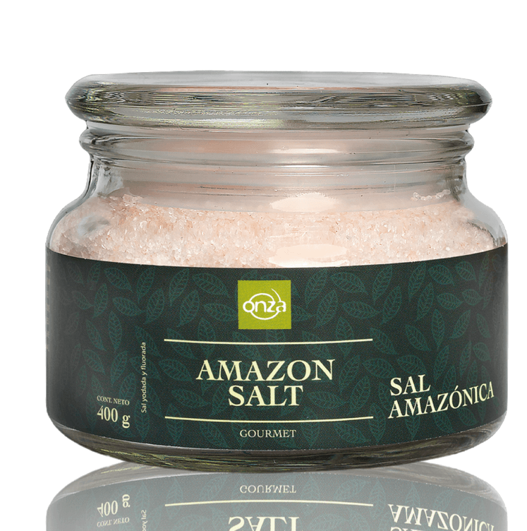 Sal Amazónica- pomo de 400 gr