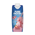 PURE PROTEIN SHAKE STRAWBERRY MILKSHAKE