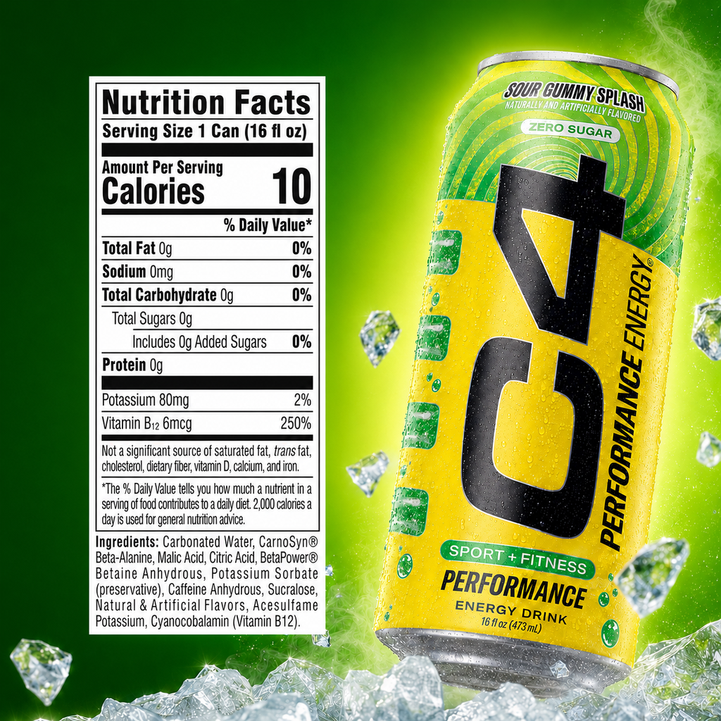 C4 Performance Energy 473 ml