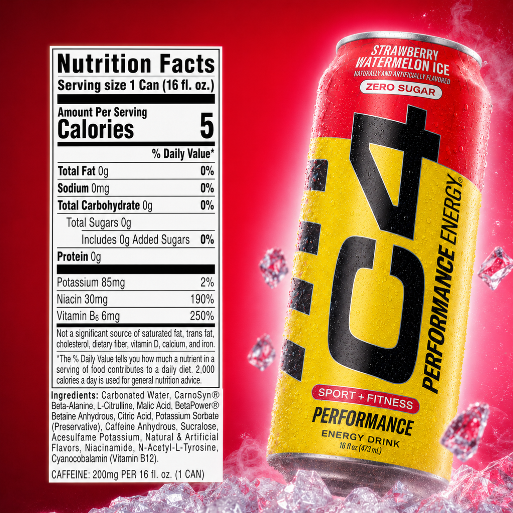 C4 Performance Energy 473 ml